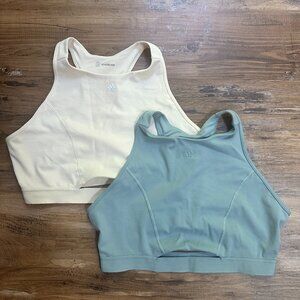 Adidas Women's Coreflow Studio Medium Support 4 Elements Bra Set D/DD Large